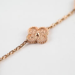 Van Cleef & Arpels Vintage 5 Motifs Bracelet Rose Gold 2024