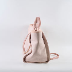 Chanel Deauville Tote Medium Pink