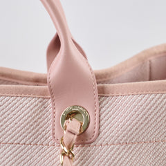 Chanel Deauville Tote Medium Pink