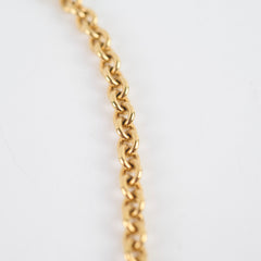 Chanel Gold Camelia Flower Pendant with Pearls Necklace Costume Jewellery