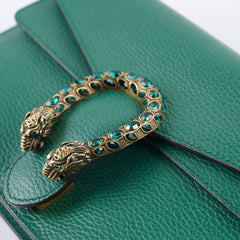 Gucci Small Dionysus Shoulder Bag Green