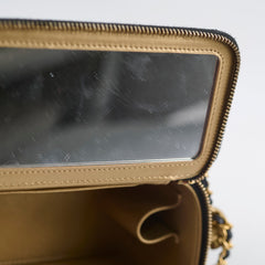 Chanel Pearl Crush Vanity Black Lambskin