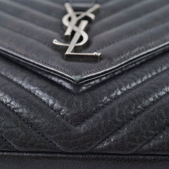 Saint Laurent Medium College Bag Black