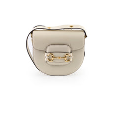 Gucci Horsebit 1955 Mini Shoulder Bag Ivory