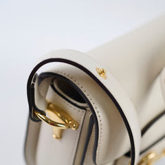 Gucci Horsebit 1955 Mini Shoulder Bag Ivory