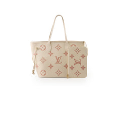 Louis Vuitton Empreinte Neverfull MM Monogram Cream