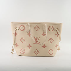 Louis Vuitton Empreinte Neverfull MM Monogram Cream
