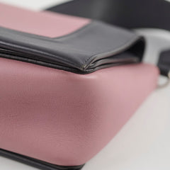 Celine Medium Frame Bag Pink Navy