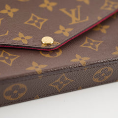 Louis Vuitton Pochette Felicie Monogram (includes inserts)