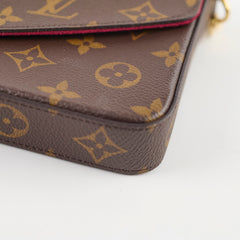 Louis Vuitton Pochette Felicie Monogram (includes inserts)