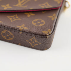 Louis Vuitton Pochette Felicie Monogram (includes inserts)