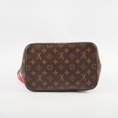 Louis Vuitton Neo Noe MM Monogram Red Microchip
