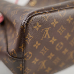 Louis Vuitton Neo Noe MM Monogram Red Microchip