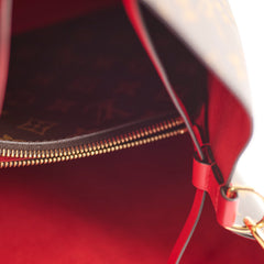 Louis Vuitton Neo Noe MM Monogram Red Microchip