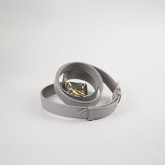 Dior Medium Lady Dior Grey Lambskin GHW