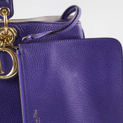 Christian Dior Diorissimo Tote Bag Purple