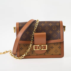 Louis Vuitton Dauphine MM Reverse Monogram Micochip