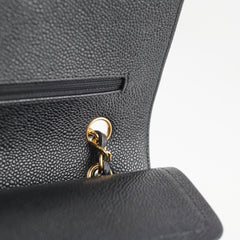 Chanel Caviar Medium/Large Classic Flap Black