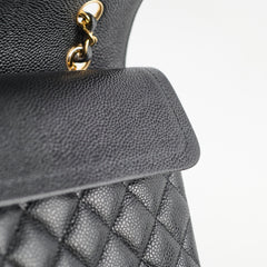 Chanel Caviar Medium/Large Classic Flap Black