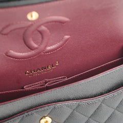 Chanel Caviar Medium/Large Classic Flap Black