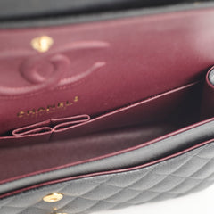 Chanel Caviar Medium/Large Classic Flap Black