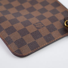 Louis Vuitton Neverfull Pouch Monogram Damier Ebene