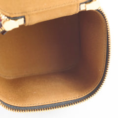 Celine Triomphe Mini Vanity Canvas with Top Handle Brown