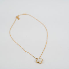 Van Cleef & Arpels Vintage Alhambra Mother of Pearl MOP Necklace