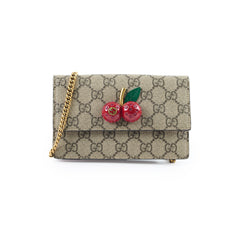 Gucci GG Supreme Mini Bag with Cherries