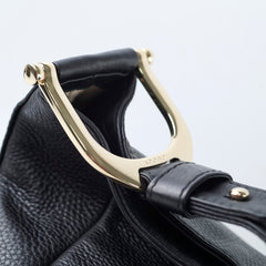 Gucci Black Greenwich Medium Hobo Bag