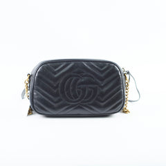 Gucci Marmont Small Camera Bag Black