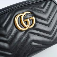 Gucci Marmont Small Camera Bag Black