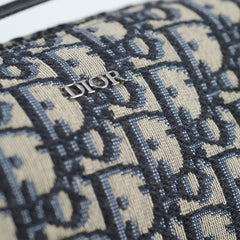Dior Mini Roller Messenger Canvas Navy shoulder