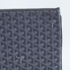 Goyard Laptop Sleeve/ Document Case Grey