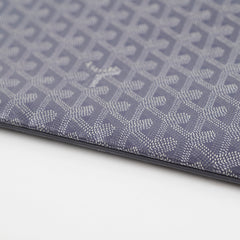 Goyard Laptop Sleeve/ Document Case Grey