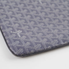 Goyard Laptop Sleeve/ Document Case Grey