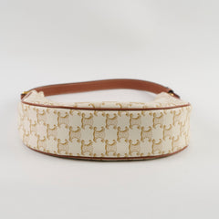 Celine Triomphe Ava Shoulder Bag white