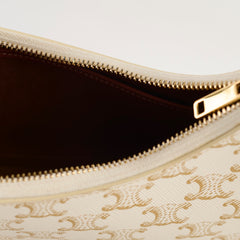Celine Triomphe Ava Shoulder Bag white