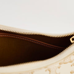 Celine Triomphe Ava Shoulder Bag white