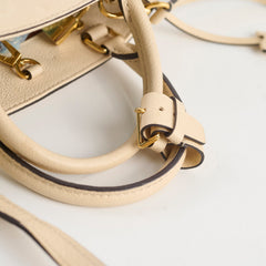 Louis Vuitton Montaigne BB Monogram Empreinte Leather Creme