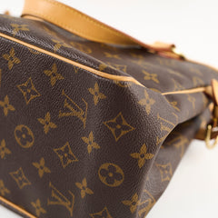 Louis Vuitton Batignolles PM Tote Monogram Brown