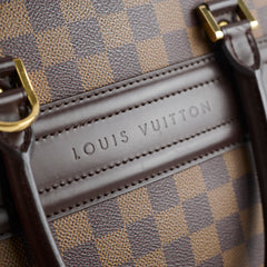 Louis Vuitton Nolita Damier Ebene Canvas Brown Shoulder