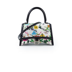 Gucci x Balenciaga Floral Small Hourglass Bag