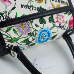 Gucci x Balenciaga Floral Small Hourglass Bag