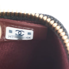 Chanel 25c Top Handle Black Caviar Vanity