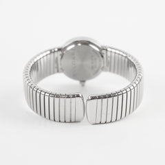 Bvlgari 26mm Tubogas Stainless Steel Quartz Watch with Black Dial