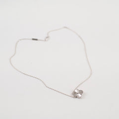 Van Cleef & Arpels Vintage Alhambra White Gold Guilloche