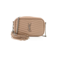 Saint Laurent Mini Lou Camera Dark Beige