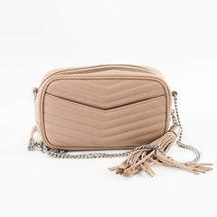 Saint Laurent Mini Lou Camera Dark Beige