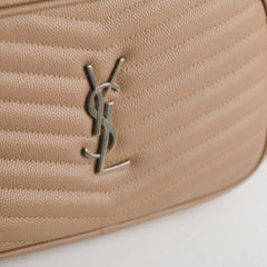 Saint Laurent Mini Lou Camera Dark Beige